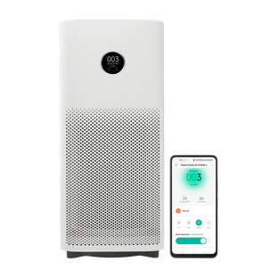 Mi AC-M16-SC AP4 Smart - Portable Air Purifier, Triple Layer Filter & Negative Ionizer, Negative Air I...