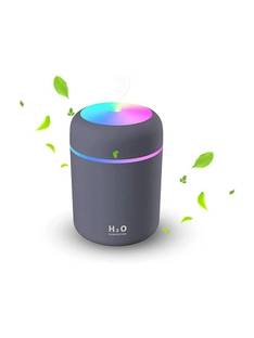 sanbhav Colorful Cool Mist Mini Humidifier – USB Powered for Bedroom, Office & Car Use Portable Room A...