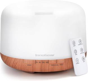 STOREVISE Diffuser Ultrasonic Aromatherapy Essential Oil Diffuser Portable Room Air Purifier