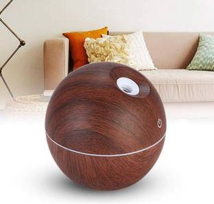 rvs trader 30ml Wood USB Powered Mini Air Mist Humidifier for Home Office Car Portable Car Air Purifie...