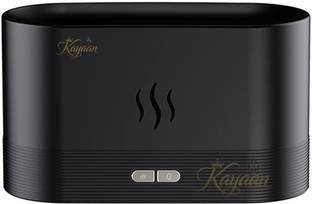 INFINITE HOME Flame Essential Oil Diffuser Night Lights Auto Off Function Super and Quiet Portable Roo...