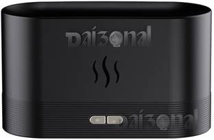 DAIZONAL Flame Essential Oil Diffuser Night Lights Auto Off Function Super and Quiet Portable Room Air...