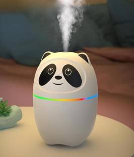 Dwiza Enterprise Cool Mist Panda Aroma Humidifier with LED Lights,Oil Diffuser Portable Room Portable ...