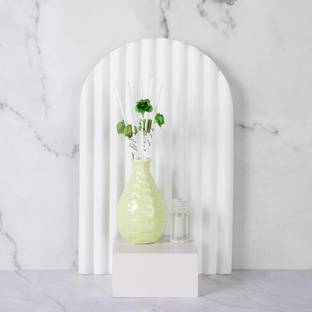 The June shop Raindrop Vase Reed Diffuser Natural Fragrance for Shimmering Ocean Portable Room Air Pur...