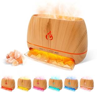 Nexila 100% Pure Himalayan Salt Lamp Diffuser Portable Room Air Purifier
