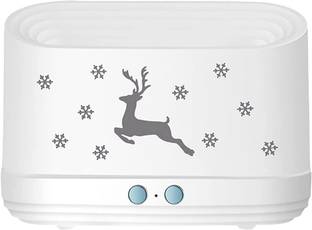 STOREVISE Humidifier Flame Diffuser/Atmosphere Light Humidifier - Portable Room Air Purifier