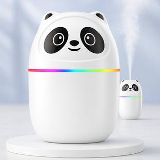 Urnoba Cool Mist Panda Aroma Humidifier LED USB Essential Oil Diffuser Air Purifier Portable Room Air ...