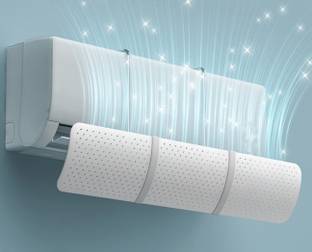 Evona Adjustable AC Wind Deflector - Anti-Direct Blowing Baffle for Split AC Portable Room Air Purifie...