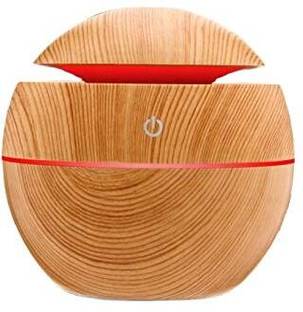 Brimful Round Ultrasonic Humidifier for Home Portable Room Air Purifier