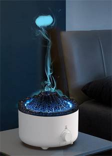 Merish Room Valcano Shape humidifier and 2 essential oil bottel free for fragness Humidifier