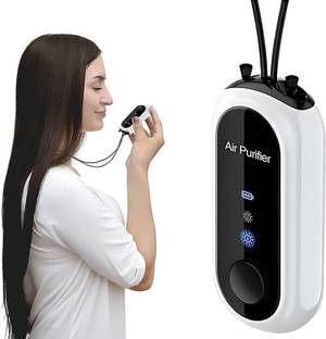 EBIZHIVE Personal Smart And Portable Air Purifier Efficient Ion Purification Wearable Portable Room Air Purifier