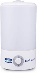 KENT Dew Humidifier with Ultrasonic Mist 4L|25W|Eliminates Dryness of AC/Heater Portable Room Air Purifier