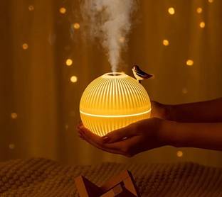 Jiya Enterprise Portable USB 330ml Cool Mist Humidifiers Colorful Light Mini 3d Moon Lamp Portable Roo...