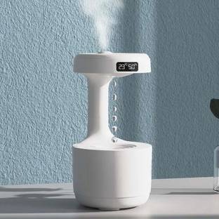 OSSUM Anti Gravity Water Droplets Humidifier with Digital Clock P