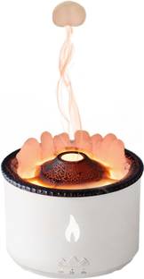 STOREVISE Humidifier Flame Diffuser Atmosphere Light Humidifier Portable Noiseless Aroma Portable Room...