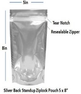 GOENKA Resealable Aluminium Air Tight Pouch