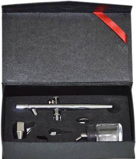 Skin Companion Aerograph Dual Action Bottom Feed Airbrush AG-128P Set, 0.35 mm Airbrush