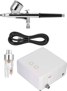 Skin Companion Portable High Performance Airbrush Compressor Kit AG-200K-Auto (White) Airbrush