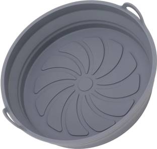 DANSR 1 Air Fryer Silicone Pot Bowl, Reusable Baking Tray Cooking Oven Accessories Airfryer Grill Pan