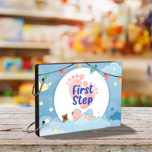 Decor1ders Scrap Book for Memories-First Step-Scrapbook For Kids Photo Album Album