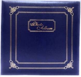 Cute Shopping Network Plain Blue Album_4x6Inch_200Pocket Album
