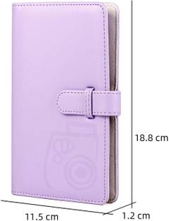 Stela 96 Photo Album lilac purple/10Sheet Mini Film Compatible with Instax Mini LiPlay Film Roll