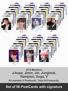Gift hamper BTS 56 Postcard Album
