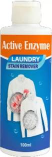 SHREE Active Enzyme Laundry Stain Remover for Clothing, Fabric, Carpet Classic Liquid Detergent