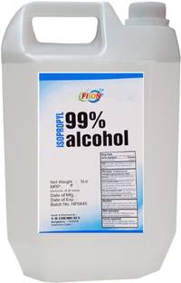 FILON Premium quality Iso Propyl Alcohol ( IPA 5 ltr) 99.9% puc boards etc...