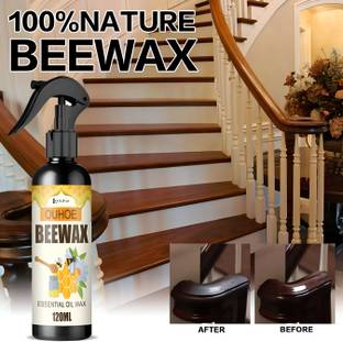 Krysto Beeswax Furniture Polish Spray for Shelves, Doors, Tables, Chairs, Floor