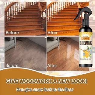LootZoo Natural Micro-Molecularized Beeswax Spray, Furniture Polish & Shiner, Pack of 2