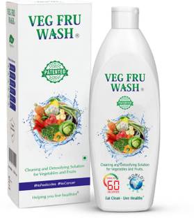 VEG FRU WASH Fruit Wash and Vegetables Wash Liquid Cleaner Monthly Pack of 1