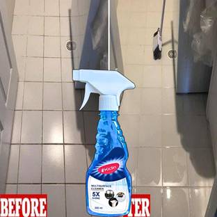 kiclin Tile, Floor & Ceramic Cleaner, Multi-surface Bathroom Cleaner Kills 99.9% Germs blueberry