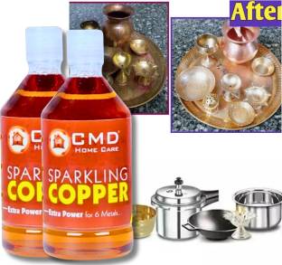 CMD HOME CARE Sparkling Copper For 6 types Metal copper, brass, steel, silver Shinning Liquid