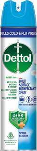 Dettol Disinfectant Sanitizer Spray|24 hrs Antibacterial protection|(Spring Blossom)