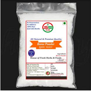 SS520 Suhaga Powder 100 g. Borex Tankan Bhasma Pongaram Multi Use Cleaning & Herb.