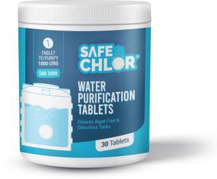 Safe Chlor Chlorine Water Tablet for Tanks of 1000L Overhead & Underground Tanks