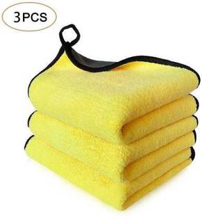 CCE Micro Fiber Wash Towels for Car Double Layer Super Thick Cleaning Drying Cloth Wet and Dry Microfiber Cleaning Cloth