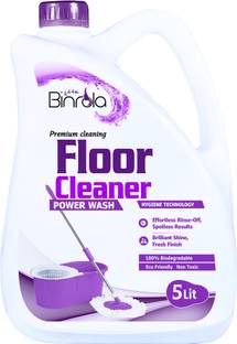 Binrola Floor Cleaner Non-Toxic Baby Safe & Pet Friendly Lime & Lemongrass(Purple)