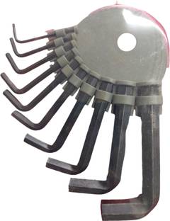 Sceptre SPLK 10pc best quality L shape Full Hex Allen Key Set