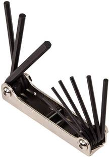 DUMDAAR 8pc Hex allen key set Folding Allen Key Set Allen Key Set