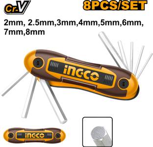 INGCO HHK14081 Folding Allen Key Set