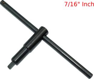 SAMENX tools Lathe Chuck Key Square, Long Handle (7/16" Inch (11.mm) Allen Key Set