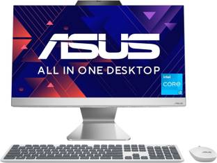 ASUS AiO A3 Series All in One Desktop, Intel 12th Gen Core i3 (8 GB DDR4/512 GB SSD/Windows 11 Home/21.45 Inch Screen/A3202WBA-WPB002W)