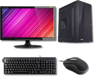 DGI OFFICE & HOME Core i3 (8 GB DDR3/500 GB/256 GB SSD/Windows 10 Pro/19 Inch Screen/IN-MMS2160B/94) with MS Office