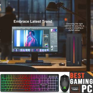 DZAB intel Core i5 (8 GB DDR3/256 GB SSD/Windows 11 Home/19 Inch Screen/D-i5-650_8GB_256GB_19INCH)