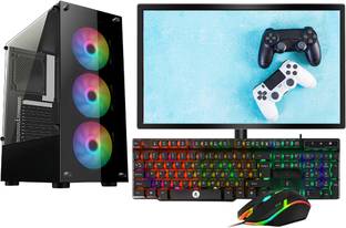LOESIS GAMING Core i5 (16 GB DDR4/512 GB SSD/Windows 11 Home/19 Inch Screen/GAMING-I5-16-512-19) with MS Office