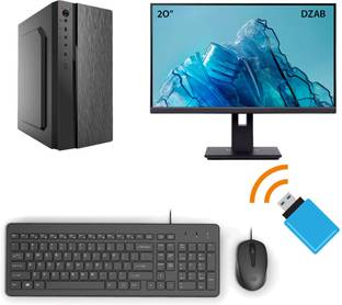 DZAB Intel Core i7 (8 GB DDR3/512 GB SSD/Windows 10 Home/1 GB Onboard/20 Inch Screen/D-i726008GB512SSD20LED)