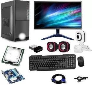 TECH- Assemblers Assembled Desktop Computer Celeron Dual Core (4 GB DDR3/Windows 10 Pro/15.4 Inch Screen/Intel Dual Core 2.6 Ghz Pentium Processor) with MS Office