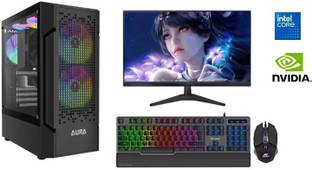 FusionIT Gaming PC Intel Core i5-2400 Core i5 (16 GB DDR4/512 GB SSD/Windows 11 Home/DDR3/19 Inch Screen/Intel Core i5-16GB-512GB-2GB Nvidia Graphic) with MS Office